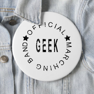 Marching Band Offiziell Geek Button