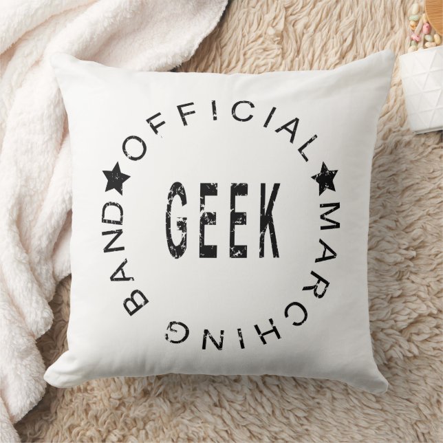 Marching Band Offiziell Geek Kissen (Decke)