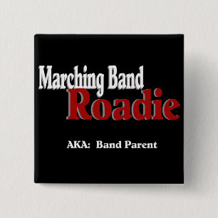 Marching Band Roadie Button