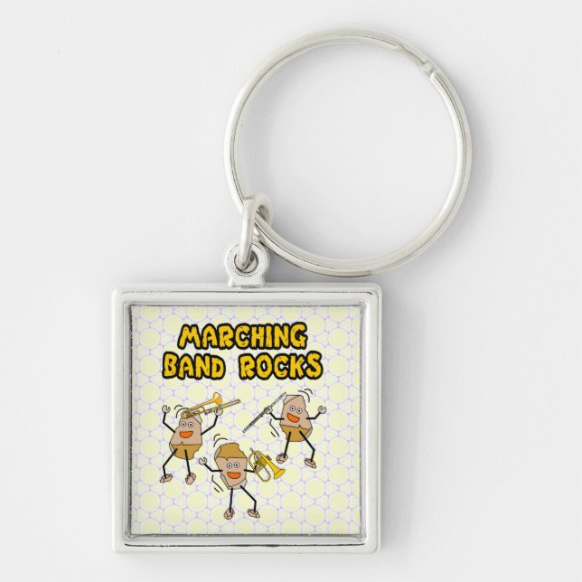 Marching Band Rocks Schlüsselanhänger (Vorne)