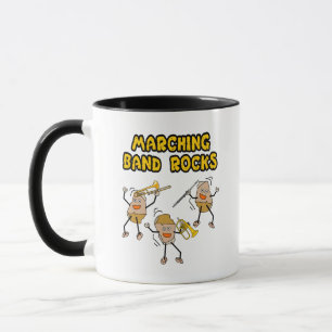 Marching Band Rocks Tasse