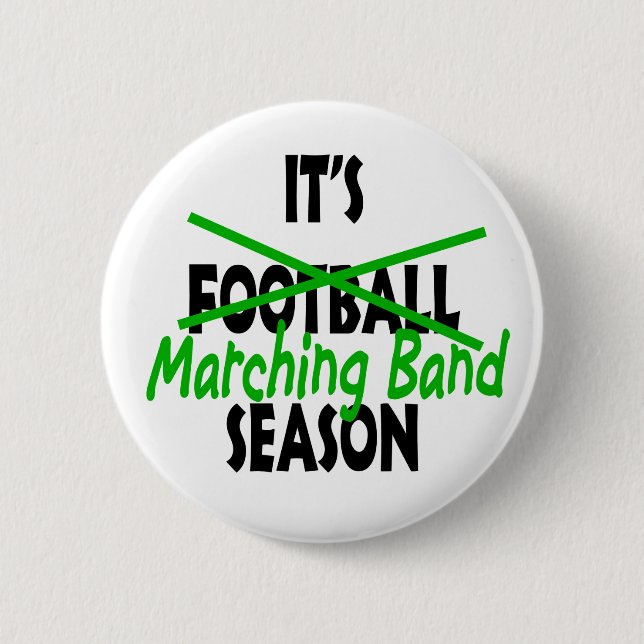 Marching-Band-Saison Button (Vorderseite)