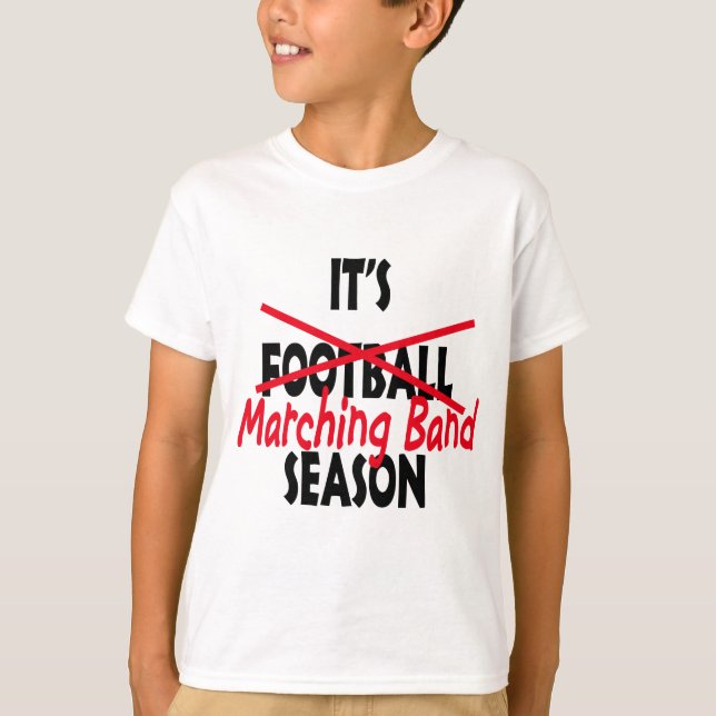 Marching Band Season / Rot T-Shirt (Vorderseite)
