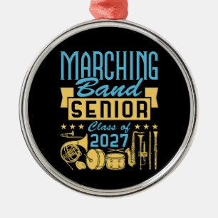 Marching Band Senior 2027 Ornament Aus Metall