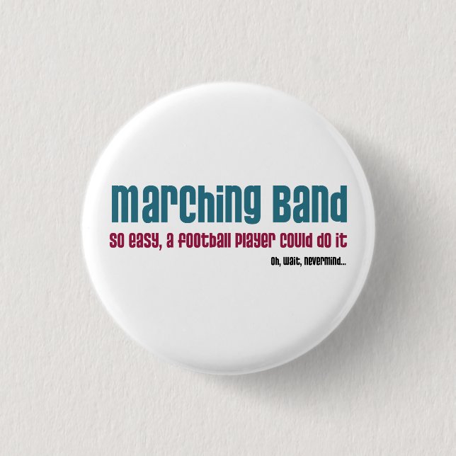 Marching Band. So einfach, Button (Vorderseite)