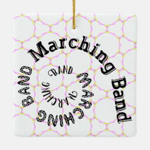 Marching Band Spiral Keramikornament