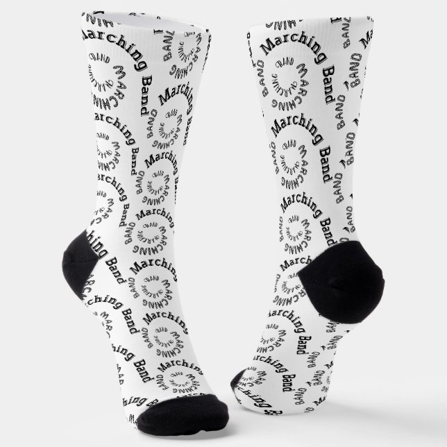 Marching Band Spiral Socken (Gewinkelt)