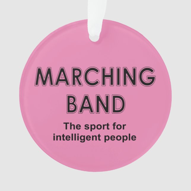 Marching Band Sport Ornament (Vorderseite)