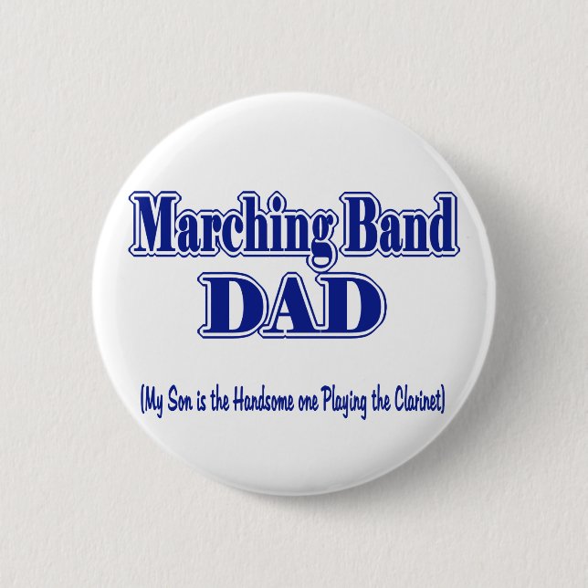 Marching Band Vater/Klarinette Button (Vorderseite)