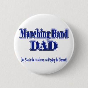 Marching Band Vater/Klarinette Button