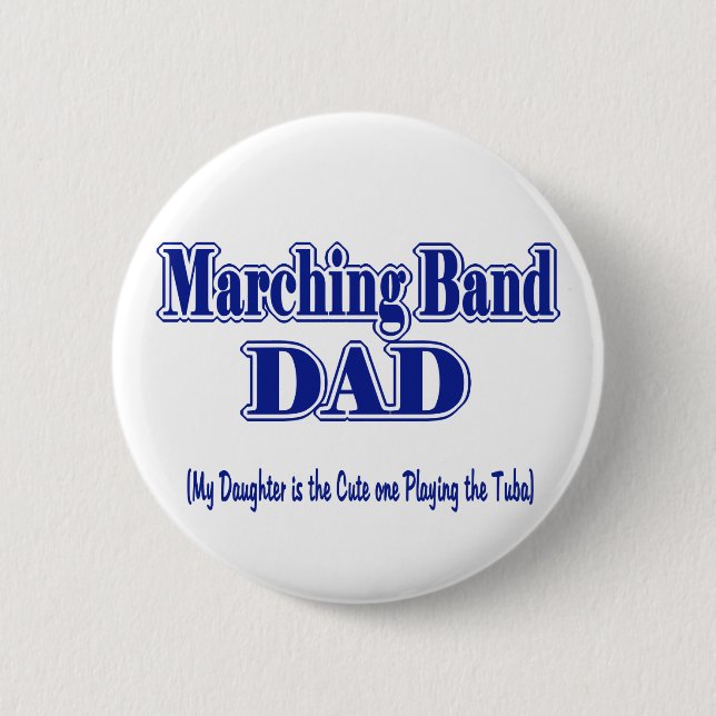 Marching Band Vater/Tuba Button (Vorderseite)