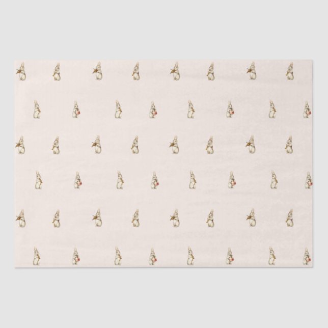 Marching Band Vintag OsterBunnies Seidenpapier (Vorderseite)