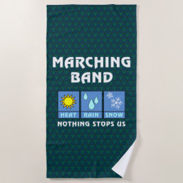 Marching Band Weather Strandtuch