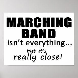 Marching-Band wirklich Nah Poster