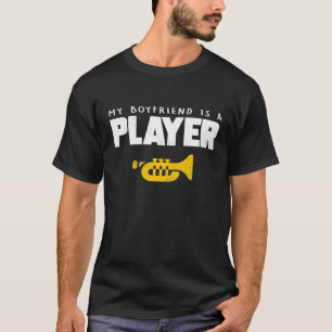 Marching School Band Freundin Boyfriend Trumpet T-Shirt