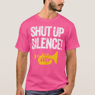 Marching School Brass Jazz Band schaltet Stille T-Shirt