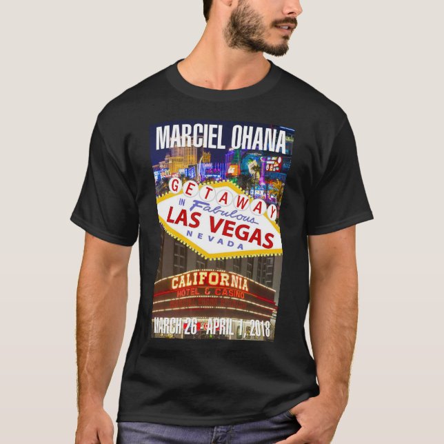 Marciel Vegas Flucht 2018! T-Shirt (Vorderseite)