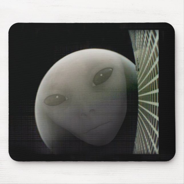 MarCO CubeSat Alien Mars Abarewell Mousepad (Vorne)