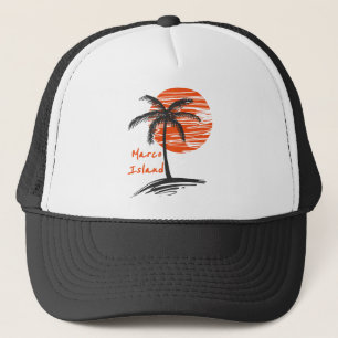 Marco Insel Palme Florida Truckerkappe