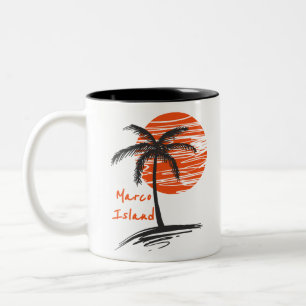 Marco Insel Palme Florida Zweifarbige Tasse