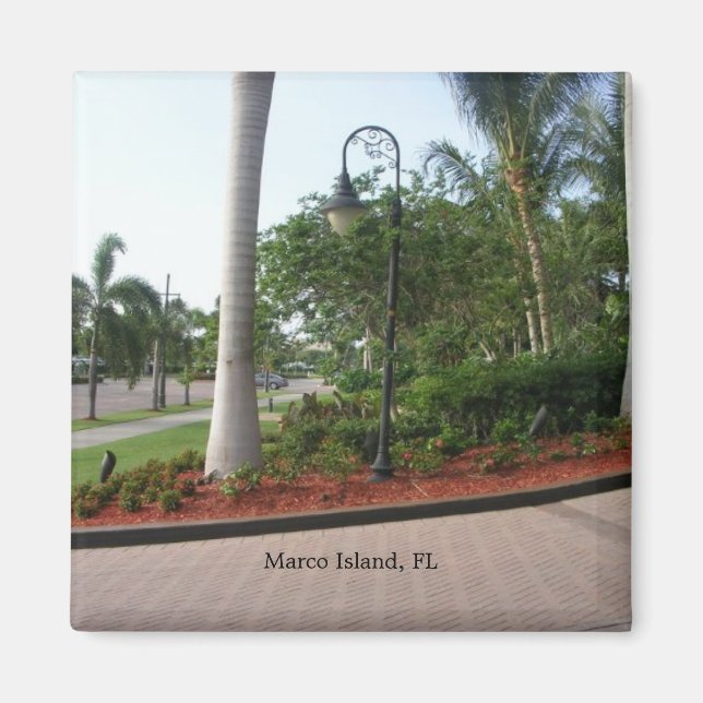 "Marco Island, FL" Magnet (Vorne)
