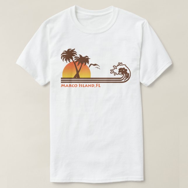 Marco Island FL T-Shirt (Design vorne)