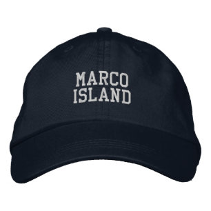 Marco Island Florida bestickter Baseballhut Bestickte Baseballkappe