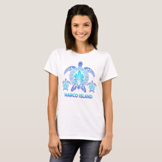 Marco Island Florida FL Ocean Sea Turtle Souvenirs T-Shirt