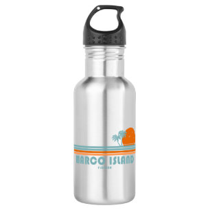 Marco Island Florida Sun Palmen Edelstahlflasche