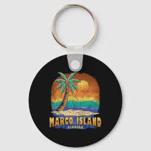 Marco Island Florida Vintag Beängstigendes Souveni Schlüsselanhänger