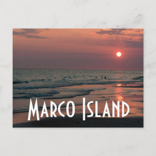 Marco Island Postkarte
