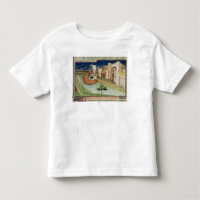 Marco Polo mit dem Elefant- und Kamelankommen