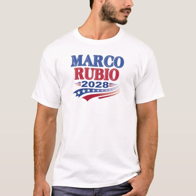 Marco Rubio 2028 (3.) T-Shirt (Vorderseite)