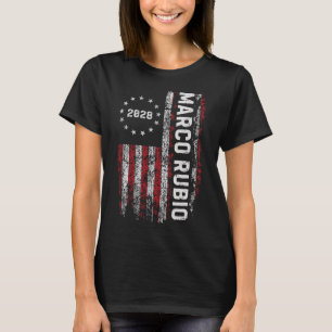 Marco Rubio 2028 Präsident 48 Wahlkampagne USA T-Shirt