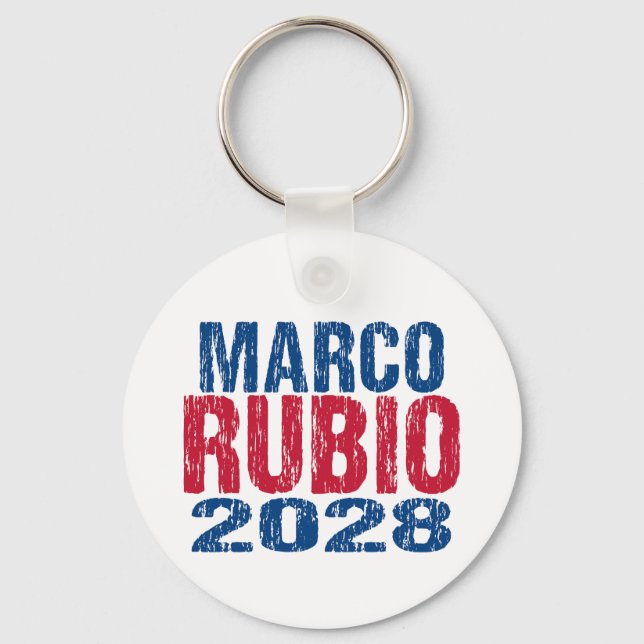 Marco Rubio 2028 (ung) Schlüsselanhänger (Vorderseite)