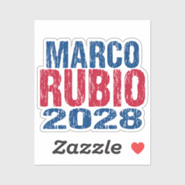 Marco Rubio 2028 (ungültig) Aufkleber