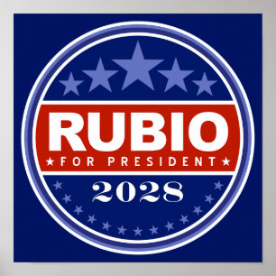 Marco Rubio für Präsident 2028 Poster