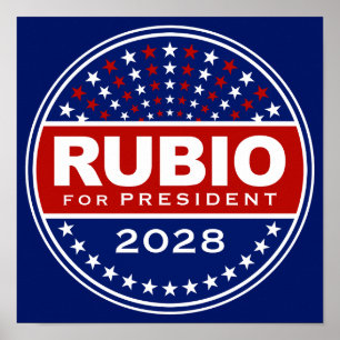 Marco Rubio für Präsident 2028 Poster