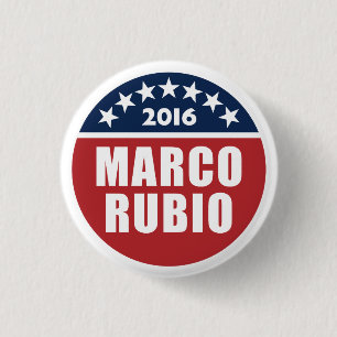 Marco Rubio für Präsidenten 2016 Button