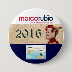 Marco Rubio für Präsidenten 2016 Button