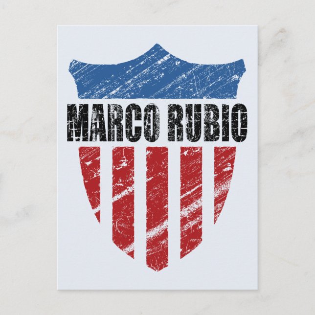 Marco Rubio Postkarte (Vorderseite)