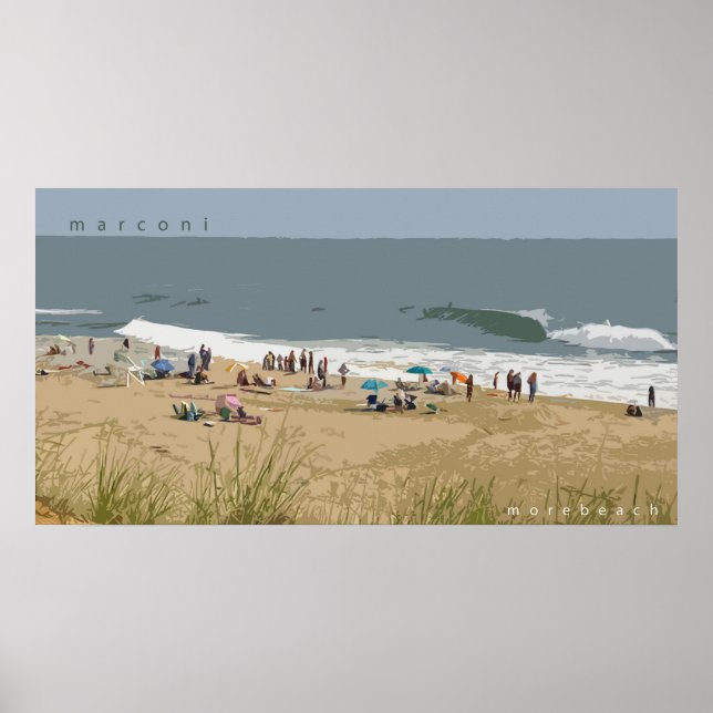 Marconi Beach Poster (Vorne)