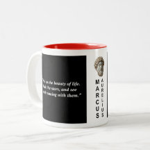 Marcus Aurelius Custom Quote Stoic Philosophie Mug
