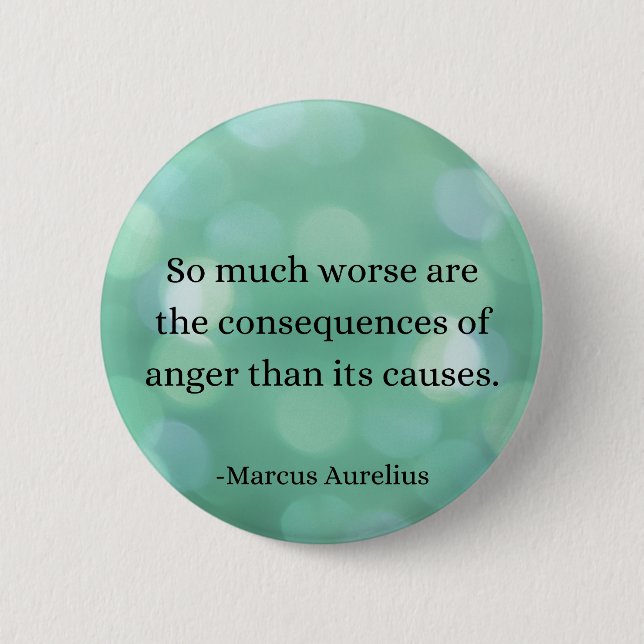 Marcus Aurelius: Erobern Sie Wut, finden Sie inner Button (Vorderseite)