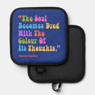 Marcus Aurelius Gedanken Farbe Unser Soul Topflappen