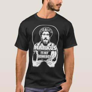 Marcus Aurelius ist mein Kumpel Stoiker  T-Shirt