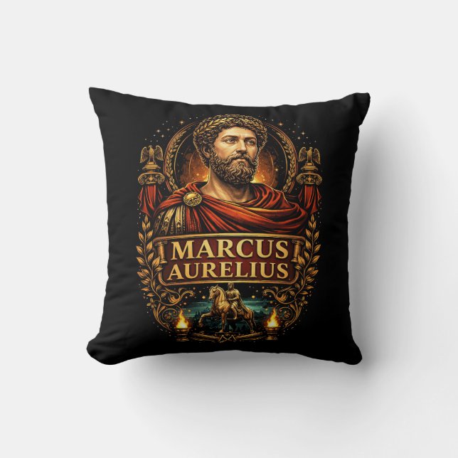 Marcus Aurelius Kissen (Vorderseite)