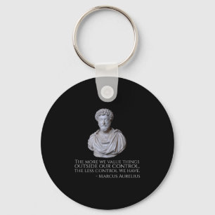 Marcus Aurelius - Philosophie des Motivierend Stoi Schlüsselanhänger