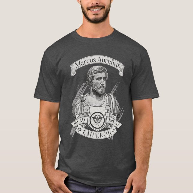 Marcus Aurelius römischer Kaiser T - Shirt (Vorderseite)