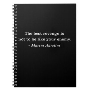 Marcus Aurelius Rvenge Stoic Quote Notepad Notizblock